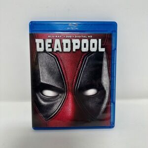 Deadpool Blu-ray DVD 2-Disc Combo Marvel Ryan Reynolds 20th Century Fox 2016
